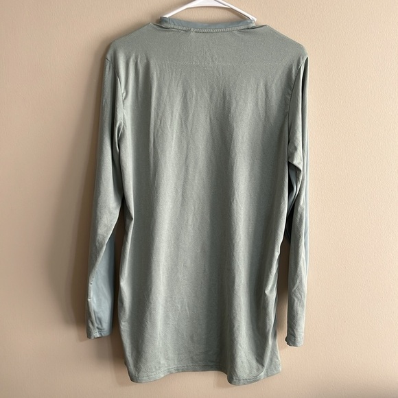 Rawgear Gym Lifting Long Sleeve Logo Performance Tee Shirt - Picture 2 of 7